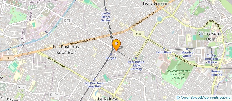 localisation de l'entreprise SARL AVENIR à LIVRY-GARGAN