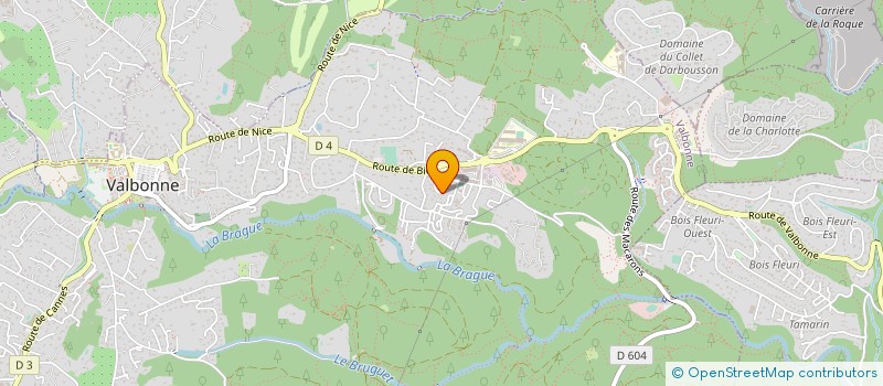 localisation de l'entreprise SARL AVENIR CONSTRUCTION à VALBONNE