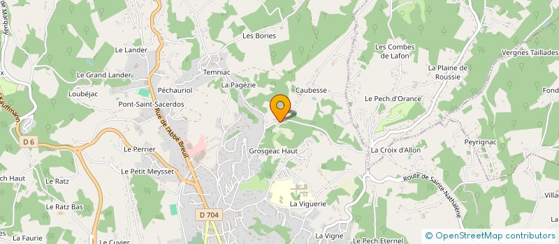 localisation de l'entreprise SARL AVENIR ELEC à SARLAT-LA-CANEDA