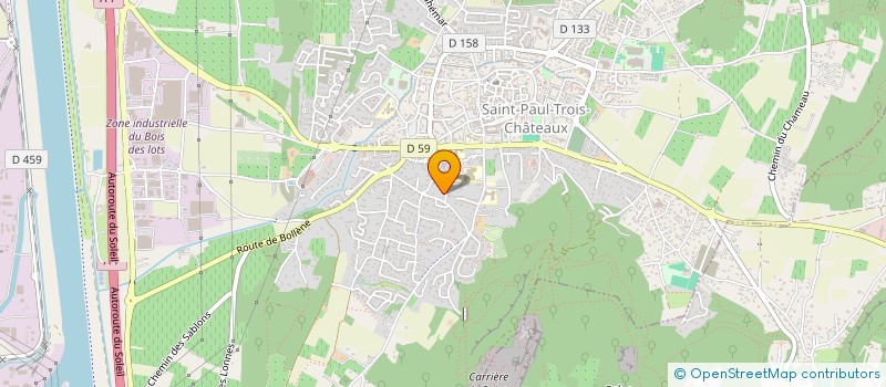 localisation de l'entreprise SARL AVENIR ELECTRIC  SAINT-PAUL-TROIS-CHATEAUX