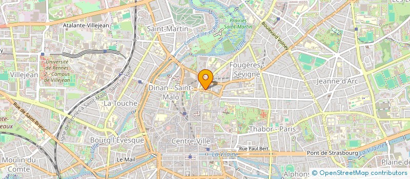 localisation de l'entreprise SARL AVENIR FORMATION à RENNES