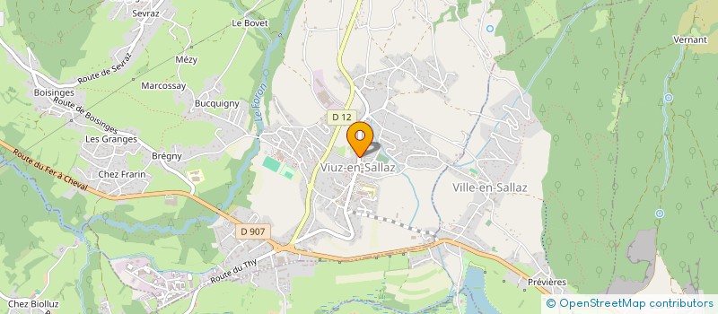 localisation de l'entreprise SARL AVENIR IMMOBILIER  VIUZ-EN-SALLAZ