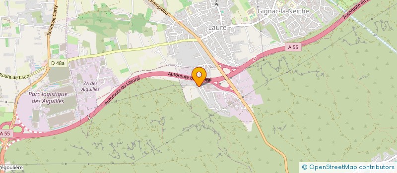 localisation de l'entreprise SARL AVENIR METALLIQUE  LE ROVE