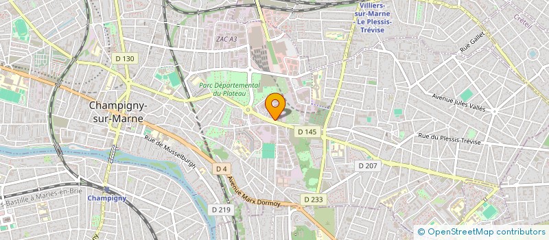 localisation de l'entreprise SARL AVENIR SECURITE PROTECTION à CHAMPIGNY-SUR-MARNE