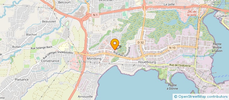 localisation de l'entreprise SARL AVENIR SERVICE  BAIE MAHAULT