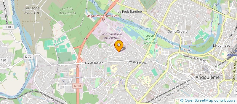 localisation de l'entreprise SARL AVENIR SOLUTIONS CONSEILS à ANGOULEME