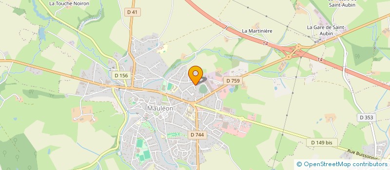 localisation de l'entreprise SARL AVEP à MAULEON