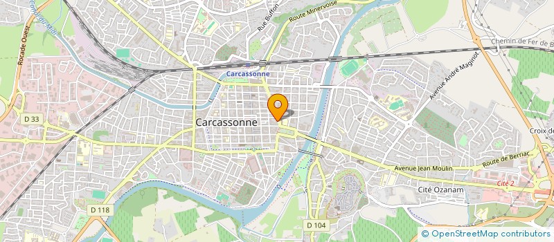 localisation de l'entreprise SARL AVEROUS à CARCASSONNE