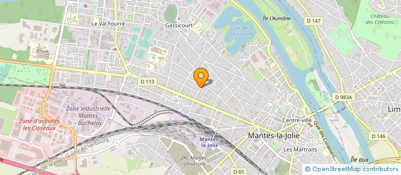 localisation de l'entreprise SARL AVH BATIMENT  MANTES-LA-JOLIE