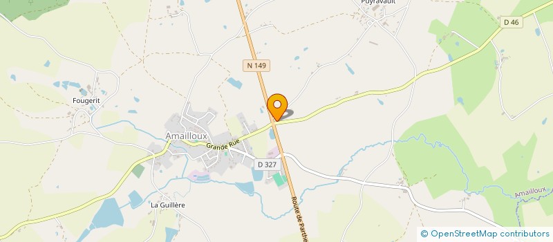 localisation de l'entreprise SARL AVI GATINE à AMAILLOUX