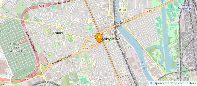 localisation de l'entreprise SARL AVICAM à CHOISY-LE-ROI