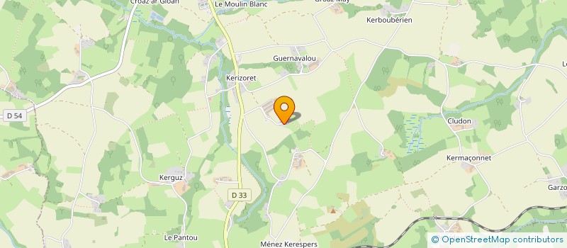 localisation de l'entreprise SARL AVICOLE DU VENEC à PLOUGONVER