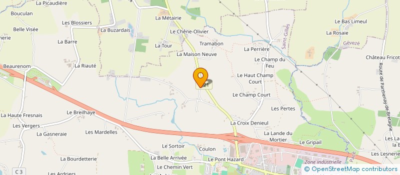 localisation de l'entreprise SARL AVIFERTIS à SAINT-GILLES