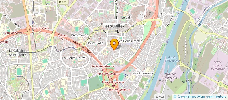 localisation de l'entreprise SARL AVLIM à HEROUVILLE-SAINT-CLAIR