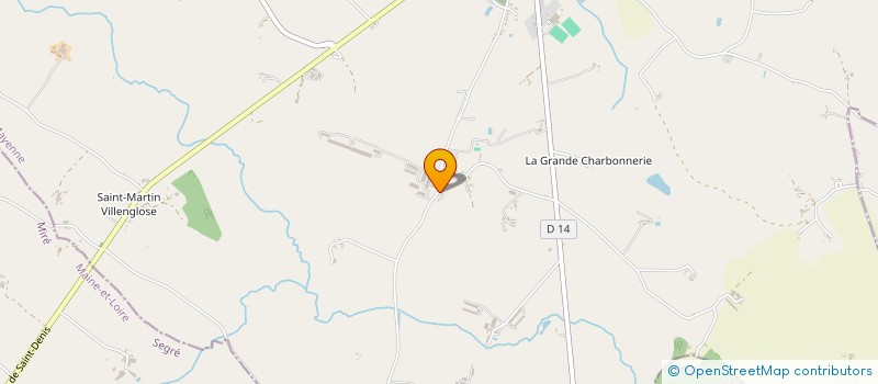 localisation de l'entreprise SARL AVM à SAINT-DENIS-D'ANJOU