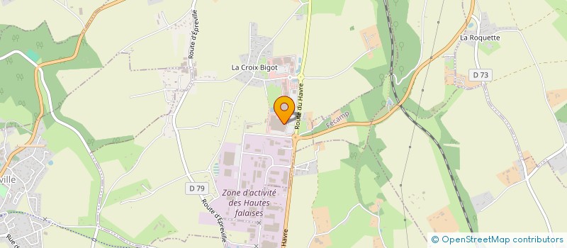 localisation de l'entreprise SARL AVMG  SAINT-LEONARD