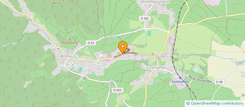 localisation de l'entreprise SARL AVPU  ANDLAU