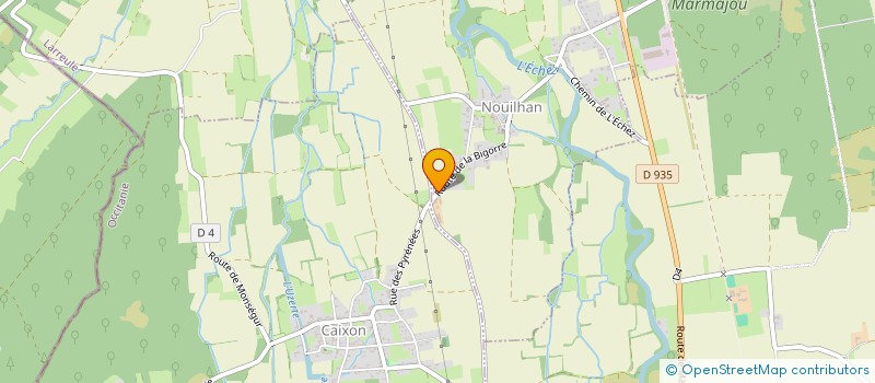 localisation de l'entreprise SARL AVT ASSOCIES  NOUILHAN