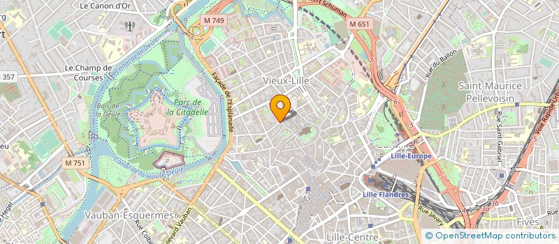 localisation de l'entreprise SARL AWAX à LILLE