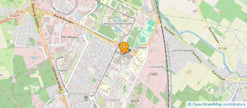 localisation de l'entreprise SARL AX ETANCHE à ORLEANS