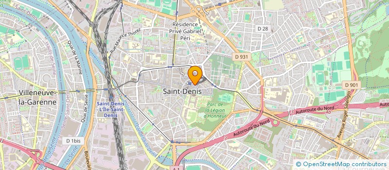 localisation de l'entreprise SARL AXANTY à SAINT-DENIS