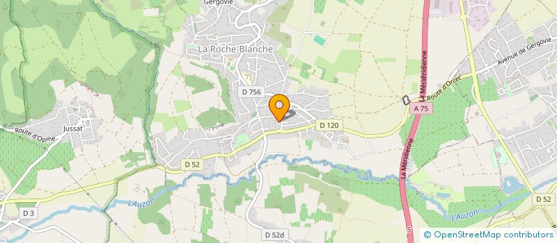 localisation de l'entreprise SARL AXEL à LA ROCHE-BLANCHE