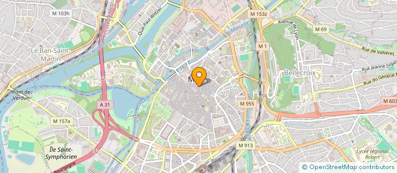 localisation de l'entreprise SARL AXENT à METZ