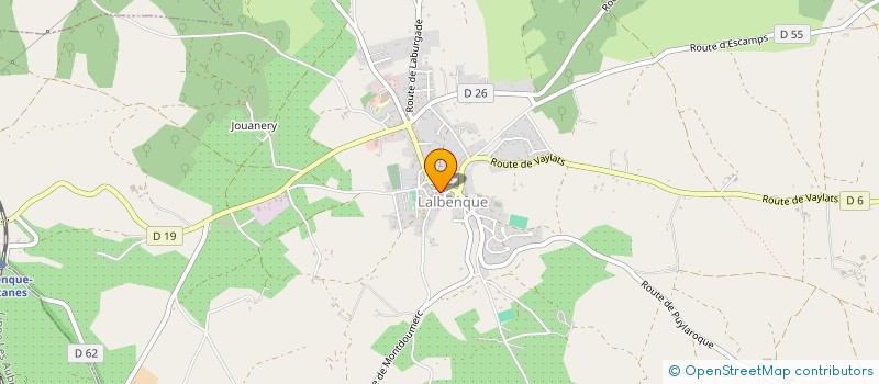localisation de l'entreprise SARL AXIAL POLYGO à LALBENQUE