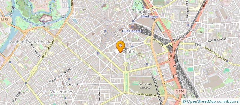 localisation de l'entreprise SARL AXIANE COMMUNICATION à LILLE