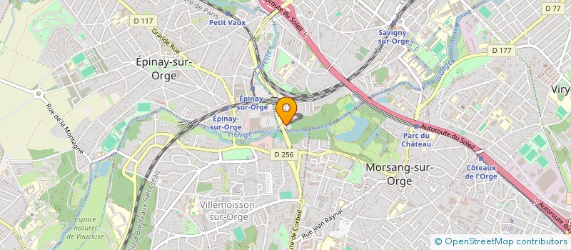 localisation de l'entreprise SARL AXIL  SAVIGNY SUR ORGE