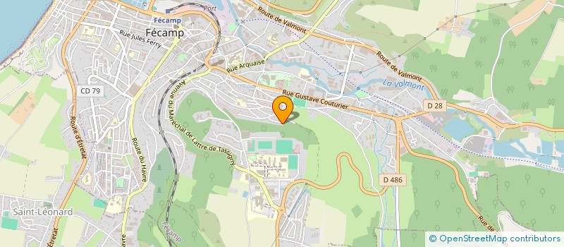 localisation de l'entreprise SARL  AXINORM  FECAMP