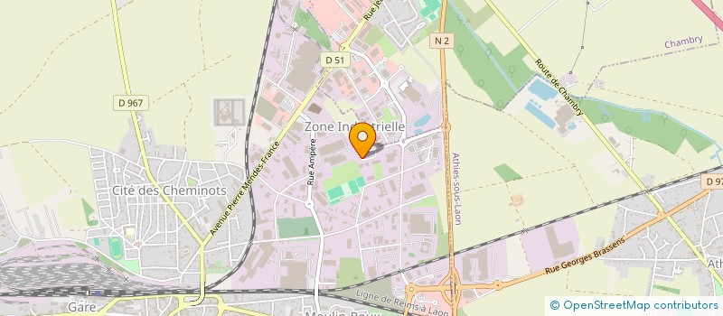 localisation de l'entreprise SARL AXO ENERGIE  PRESLES-ET-THIERNY