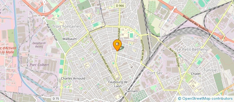 localisation de l'entreprise SARL AXONAISE DE RENOVATION  REIMS