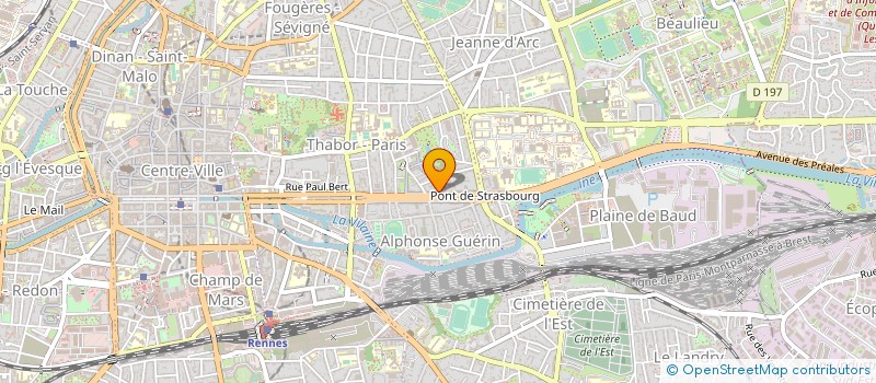 localisation de l'entreprise SARL AY à RENNES
