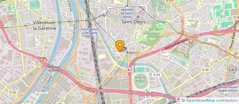 localisation de l'entreprise SARL AYAD à SAINT-DENIS