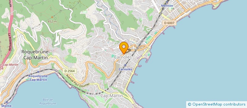 localisation de l'entreprise SARL AYADI à ROQUEBRUNE-CAP-MARTIN