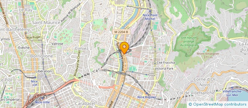 localisation de l'entreprise SARL AYADI à NICE