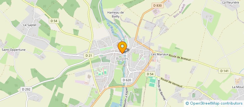 localisation de l'entreprise SARL AYCAL à RUGLES