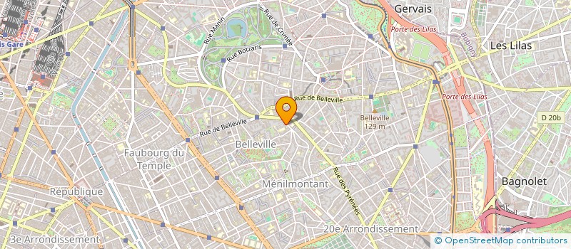 localisation de l'entreprise SARL AZ BATIMENT  PARIS