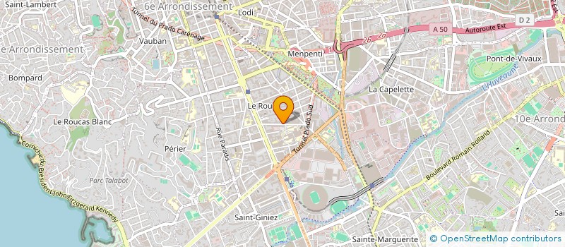 localisation de l'entreprise SARL AZ IMMOBILIER à MARSEILLE