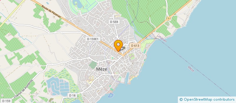 localisation de l'entreprise SARL AZ PLOMBERIE CHAUFFAGE CLIMATISATI à MEZE
