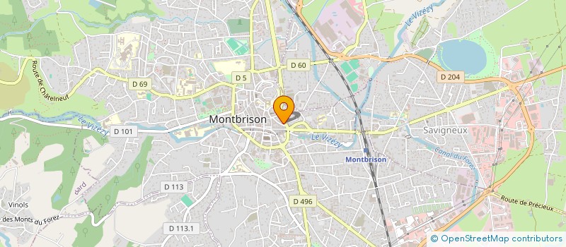 localisation de l'entreprise SARL AZ STUDIO  MONTBRISON