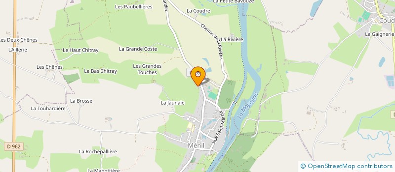 localisation de l'entreprise SARL AZ-TP  CHATEAU-GONTIER-SUR-MAYENNE
