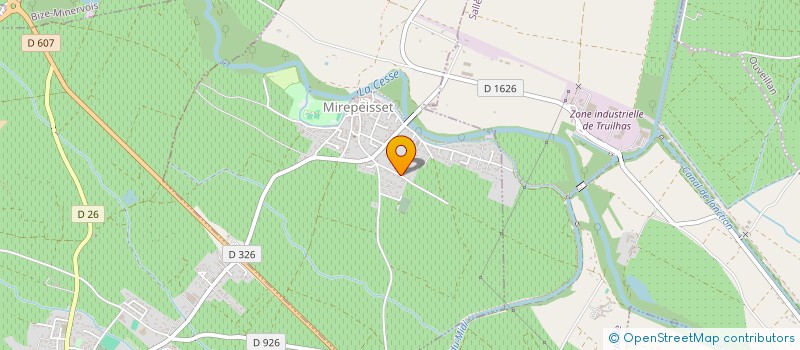 localisation de l'entreprise SARL AZAIS à MIREPEISSET