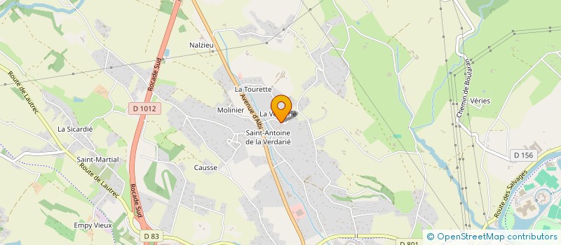 localisation de l'entreprise SARL AZAIS HOLDING  CASTRES