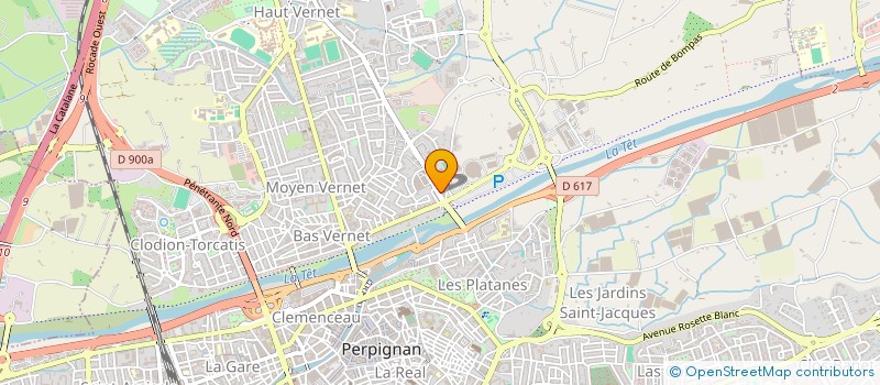 localisation de l'entreprise SARL AZENHA  PERPIGNAN