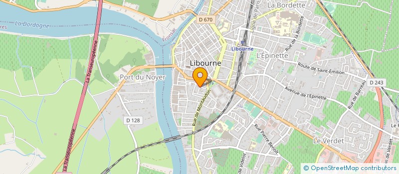 localisation de l'entreprise SARL AZIMUT EVENEMENTS à LIBOURNE