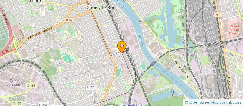 localisation de l'entreprise SARL AZIZA  CHOISY-LE-ROI