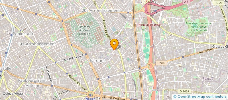 localisation de l'entreprise SARL AZLOUK  PARIS