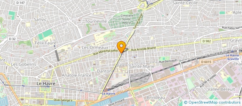 localisation de l'entreprise SARL AZM à LE HAVRE